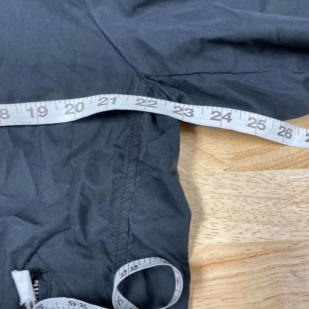 AllSaints NWT Men's Bassett Bomber Jacket Black Size L Zip Pockets Lightweight - Picture 4 of 10